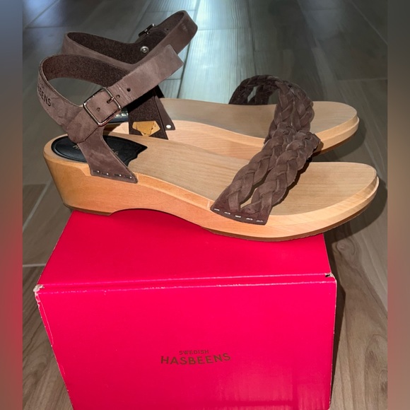 BNWB Swedish Hasbeens Tanja Debutant Sandals✨ - Picture 2 of 8